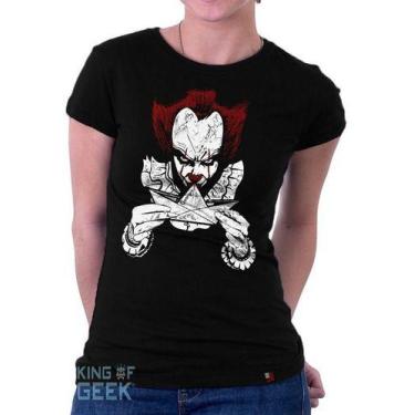 Imagem de Baby Look Pennywise It A Coisa Filme Terror Stephen King - king of Gee