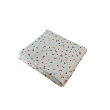 Imagem de Lençol de Elástico Solteiro Infantil Tricoline 100% Algodão Bee Arruma