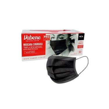 Imagem de Máscara Cirúrgica Tripla Descartável Pro-Line Caixa C/50 - VABENE