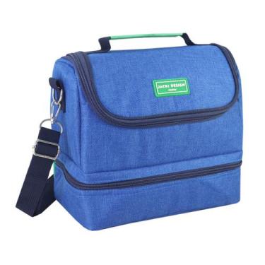 Imagem de Lancheira Térmica Infantil Juvenil Criança Bolsa Necessaire Lanches Ma