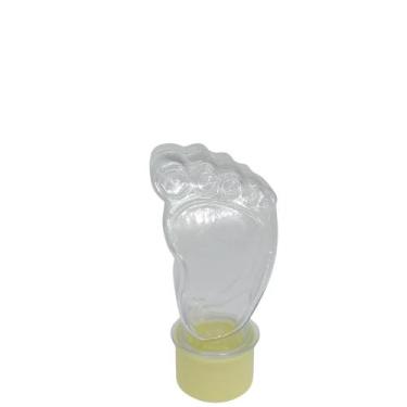 Imagem de 50 Tubetes Baleiro Mini Pezinho Revelação Chá De Bebê - Deluma Plástic