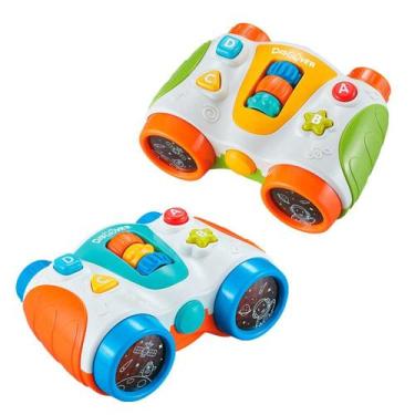 Imagem de Brinquedo Musical Binóculo Baby Com Luz Som Animais Infantil - GUTA GU
