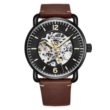 Imagem de Relógio Masculino Stuhrling 3972 Automático 42mm, Marrom