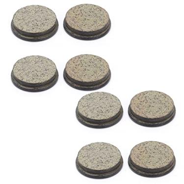 Imagem de Conjunto de Pastilhas de Freio a Disco de 4 Pares para Bicicleta Elétrica de Montanha Akozon BB5 M446 - Pastilhas de óleo Semimetálica de Resina Cetônica - Acessório de Ciclismo