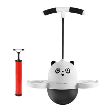 Imagem de Aymzbd Bola de Pogo com luzes coloridas bola de ginástica de luzes de fitness bola de brinquedo de pular para o playground