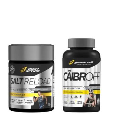 Imagem de Cãibroff Anti Cãibras + Salt Reload Cápsulas Sal Bodyaction - BODY ACT