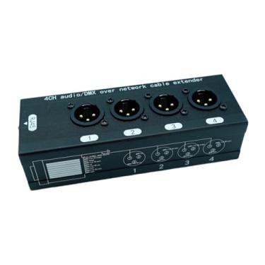 Imagem de BaotyJie Cabô de rede Multi Extender Ethernet Box Box Multifunction Combo Port 4 canal Cabo para áudio sobre pré -amplificadores, Xlr 11 Combinação