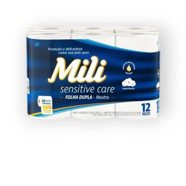 Imagem de Papel higienico 30m mili neutro fd com 12 rolos, 12, 30m