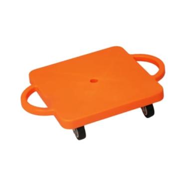 Imagem de rockible Sports Scooter Board com alças com rodízios scooter de brinquedo de motor sentado sentado scooter para meninos para meninos para meninos, Laranja