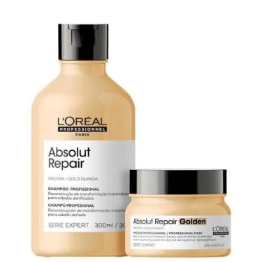 Imagem de Kit L'Oréal Professionnel Serie Expert Absolut Repair Gold Quinoa + Pr