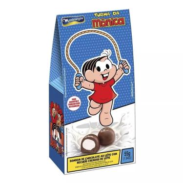 Imagem de Bombom Leite Turma da Mônica Montevérgine 55g