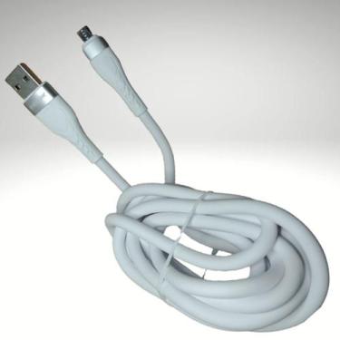 Imagem de Cabo Micro V8 Celular Carregador e Transferência de Dados USB / 2 metr