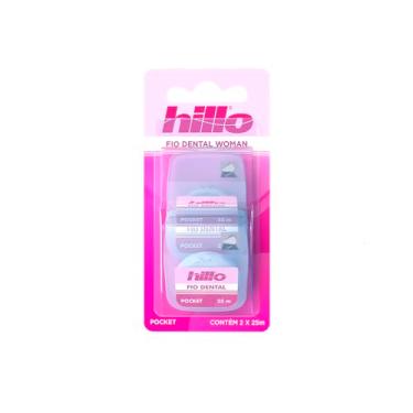 Imagem de FIO DENTAL HILLO POCKET WOMAN 25m 2UN