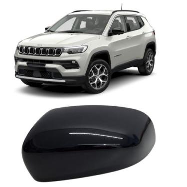 Imagem de Capa Retrovisor Jeep Compass 2017 2018 2019 2020 2021 2022 2023 2024 2