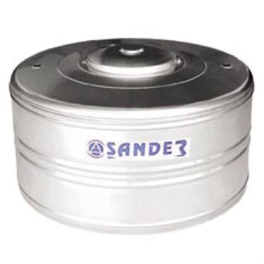 Imagem de Caixa D' Água Em Aço Inox Com Tampa 500 Litros Compacta Funda - SANDER