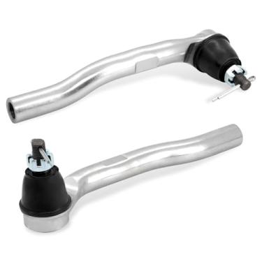 Imagem de 2 x terminais dianteiros externos compatíveis com Honda CR-V 1997-2001 Civic 1992-2000 Civic del Sol 1993-1997 Fit 2009-2014 Insight 2010-2014 Acura EL 1997-2000 Integra 1999 4-2000 1 53560TF0003