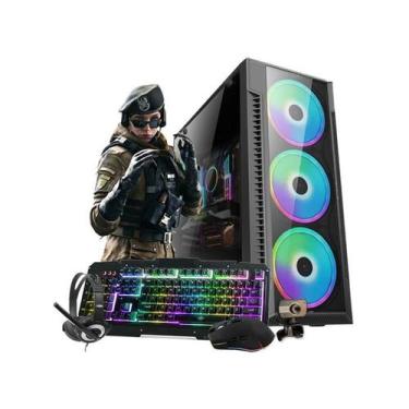 Imagem de Pc Gamer Zofia I5 4ºgeração Rx 570 4Gb 8Gb Hd 1Tb - Intel