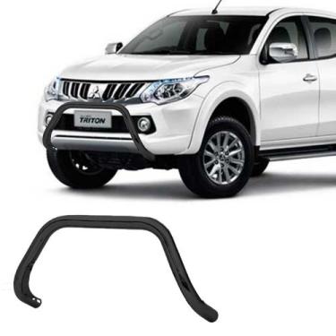 Imagem de Quebra Mato L200 Triton 2014 2015 2016 Preto - Solar