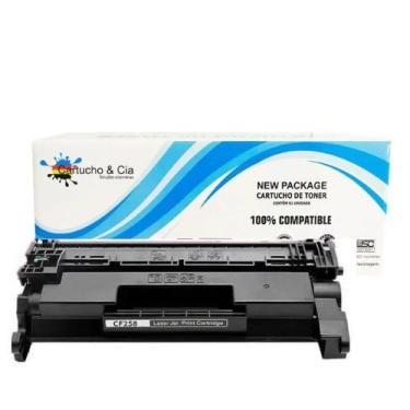 Imagem de Toner Compatível Cf258A 58A M428FDW M404DW M428 Com Chip 3K - Cartucho