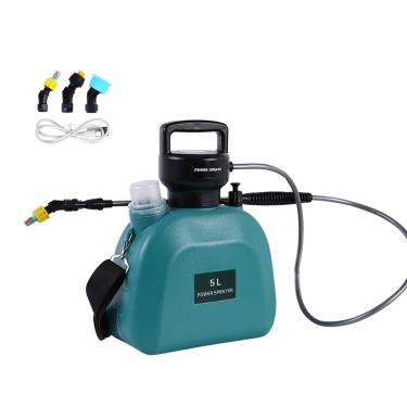 Imagem de Chusui Aspersor de ombro recarregável USB Pulverizador elétrico portátil Ferramentas agrícolas Regador Atomizador Regador Pulverizador de água Multifuncional Pulverizador de plantas de jardim Ferra CL