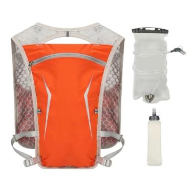 Imagem de Mochila de água para corrida, pacote de hidratação em execução,Mochila de hidratação colete de água corrente - Colete leve de saco de armazenamento, equipamento de acampamento de suporte à prova d'águ