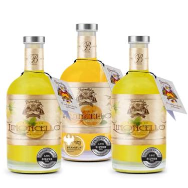 Imagem de Brennstube Kit de Licores Premiados, 2 Limoncello e 1 Arancello, 100% Natural, Licores premiados