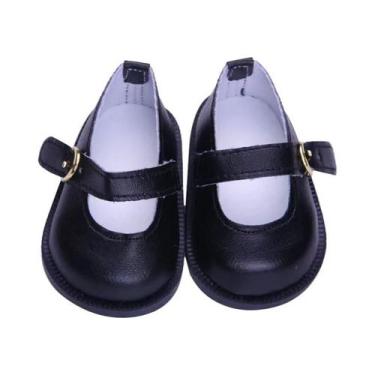 Imagem de Roupas De Boneca De Pelúcia Preta, Capa De Chuva Para Boneca De 43cm, 