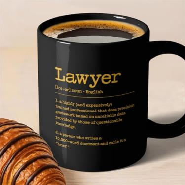 Imagem de zcyhtqp, Caneca de café de cerâmica divertida para advogados, copos de bebida criativos, caneca de faculdade de direito, presente para advogados, estudantes de direito, profissionais jurídicos