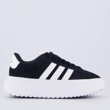 Imagem de Tênis Adidas Grand Court Plataform Feminino Preto, 37