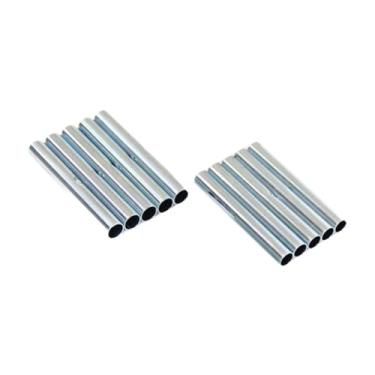 Imagem de Generic 10x Conectores para Mastro de Barraca Acessórios para Barraca Tubos de Metal para Mastros de Fibra de Vidro de 8,5mm de Diâmetro Caminhadas ao Ar