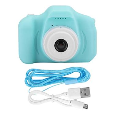 Imagem de Crianças Mini Câmera de Vídeo Digital Brinquedo Hd Diy Fotos Gravação, Pinkgreenblue 2.0in Câmera Infantil para Crianças (Verde)