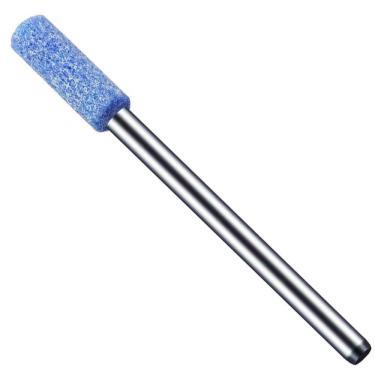 Imagem de Ponta Montada 4Mm Abrasiva Azul Haste 3Mm Micro Retífica