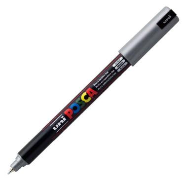 Imagem de Caneta Posca PC 1MR prata Uni Ball