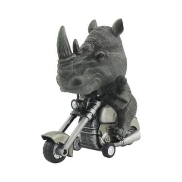 Imagem de Miniatura De Moto De Dinossauro Com Tema Infantil, Brinquedo De Simula