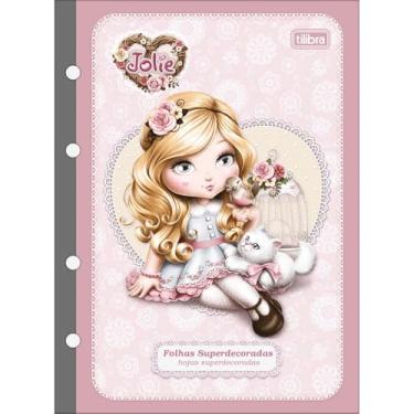 Imagem de Tilibra - Refil Tiliflex para Caderno Argolado Colegial Jolie 80 Folhas