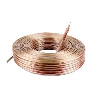 Imagem de Cabo Coaxial Cristal 90% Malha Para Elevador Rolo 100Mts 01