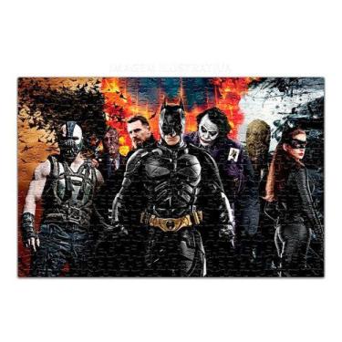 Imagem de Quebra Cabeça Batman Personalizado 120 Peças 003 - Pomp's Geek