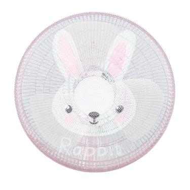 Imagem de Capa de segurança para ventilador, malha de proteção leve para casa, protege os dedos das crianças e melhora a estética do quarto com fácil instalação, adequada para a maioria dos fãs (Rabbit P 50 x