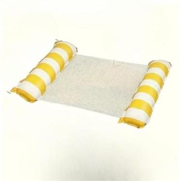 Imagem de Rede Flutuante InfláVel | ColchãO Para áGua ReclináVel | Boia De Piscina VersáTil(LGJ-470 REDE ROSA)