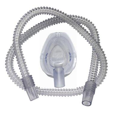 Imagem de Máscara E Traqueia Infantil Compatível Inalador Pulmosonic - Ventcare