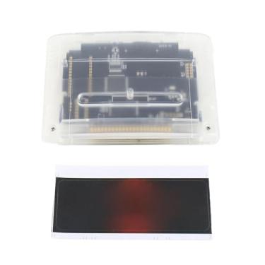 Imagem de Pilipane Game Cartridge Professional 3000 in 1 8GB Memory Card High Speed Multifunctional Compatible with SNES SFC Gaming Console Retro Gaming System (Transparent White)