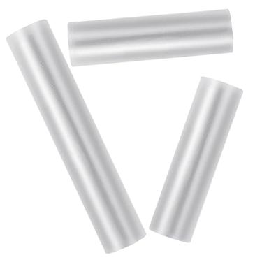 Imagem de 3rolls Transparent Vacuum Seal Bags of Food Storage Pouches for Meat Fruits and Vegetables Leak Safe for Fridge Freezer Use