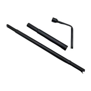 Imagem de QccHieUs 3 peças de haste de cabine e chave para inclinar o cockpit, peças de caminhão, chave de substituição para cabine de caminhão SCE JD010