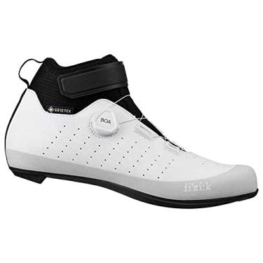 Imagem de Fizik Tênis unissex para ciclismo de estrada Tempo Artica GTX Gore-tex, Branco, 5-5.5