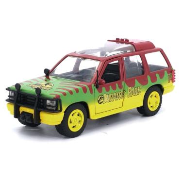 Imagem de Carro de brinquedo Jada Toys para Explorer Jurassic Park 1993 em escala 1/32