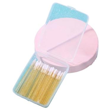 Imagem de Kit Bastão Glitter Pincel Aplicador Descartável Glitter Gloss e Batom Maquiagem (ALEATORIO, 250 UNIDADES)