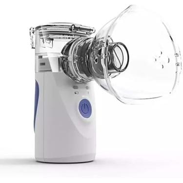 Imagem de Nebulizador Ultrassônico Mesh Portátil Bivolt Silencioso USB Para Tratamento Respiratório