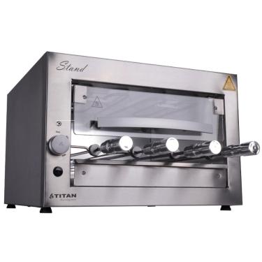 Imagem de Churrasqueira Elétrica De Bancada Titan Stand 4 Espetos Giratórios 220v