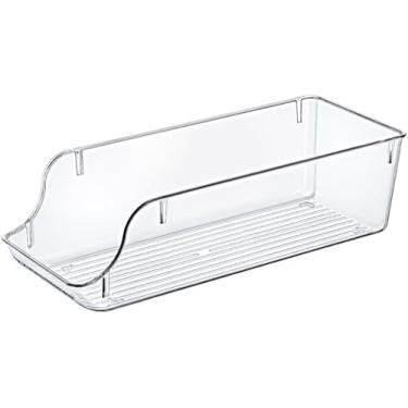 Imagem de Suporte Organizador para Geladeira 9 Latas – Porta Latas Transparente, Acrílico, Ideal para Cerveja e Refrigerante