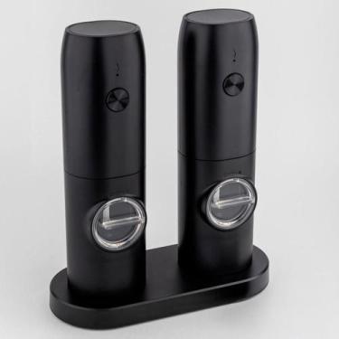 Imagem de Kit Moedor Elétrico Para Temperos Café Sal E Pimenta Grosso - Bellator